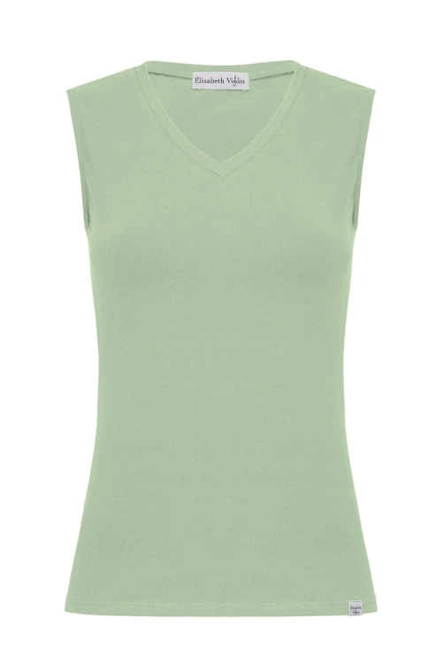 VERA bez rękawków Iceberg Green przód.jpg