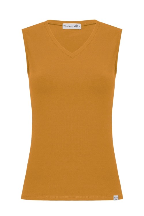 VERA bez rękawków Sudan Brown przód.jpg