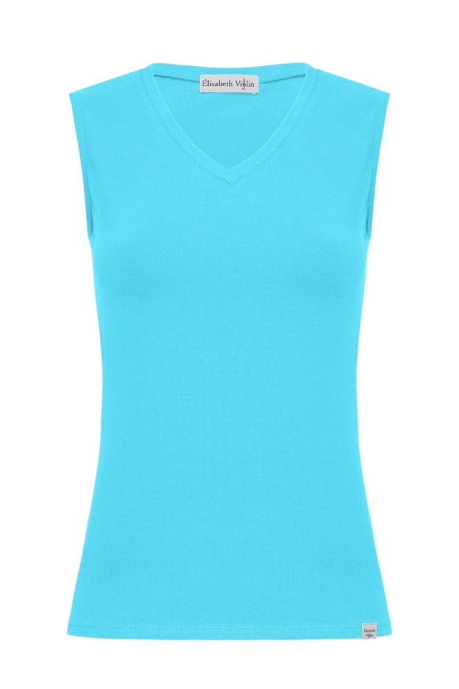 VERA bez rękawków Cyan Blue przód.jpg