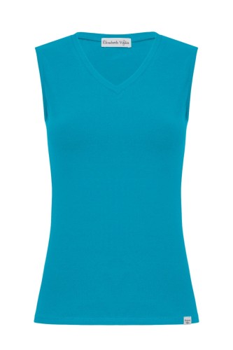 VERA bez rękawków Caribbean Sea przód.jpg