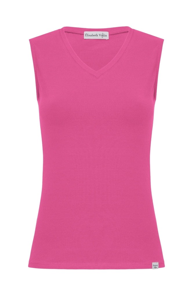 VERA bez rękawków Fuchsia Rose przód.jpg