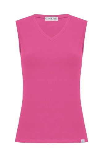 VERA bez rękawków Fuchsia Rose przód.jpg