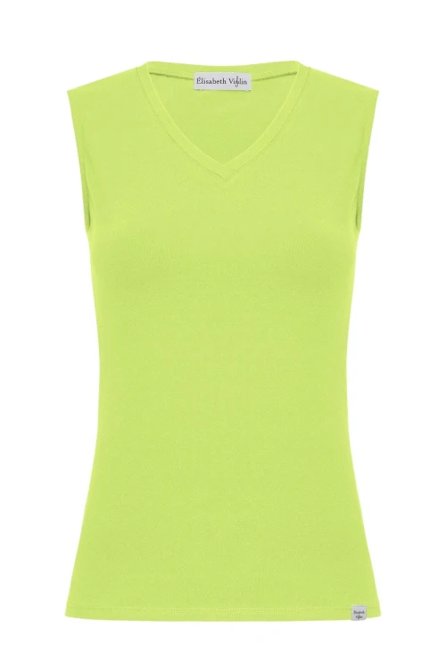 VERA bez rękawków Green Glow przód.jpg