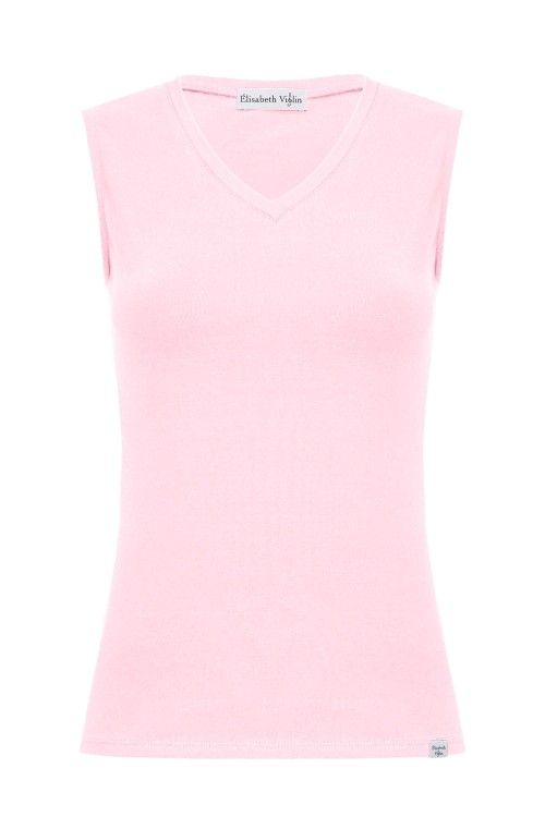 VERA bez rękawków Parfait Pink przód.jpg