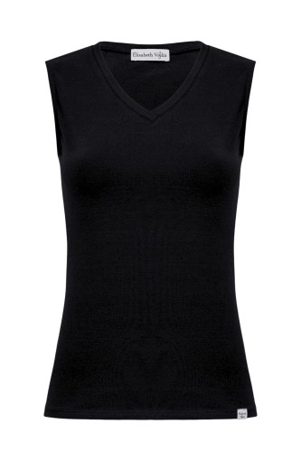 VERA bez rękawków Black przód.jpg