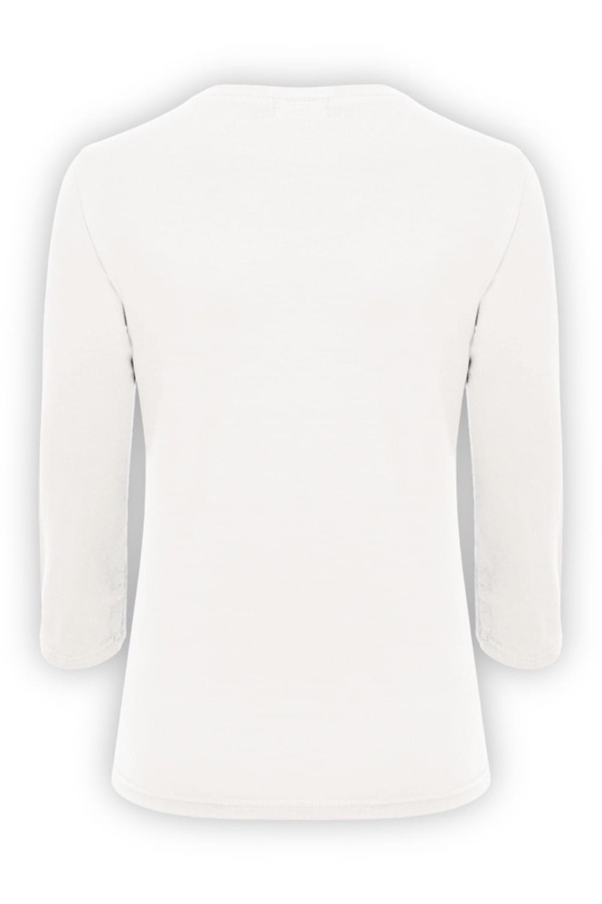 VERA z rękawami 3:4 Star White tył.jpg