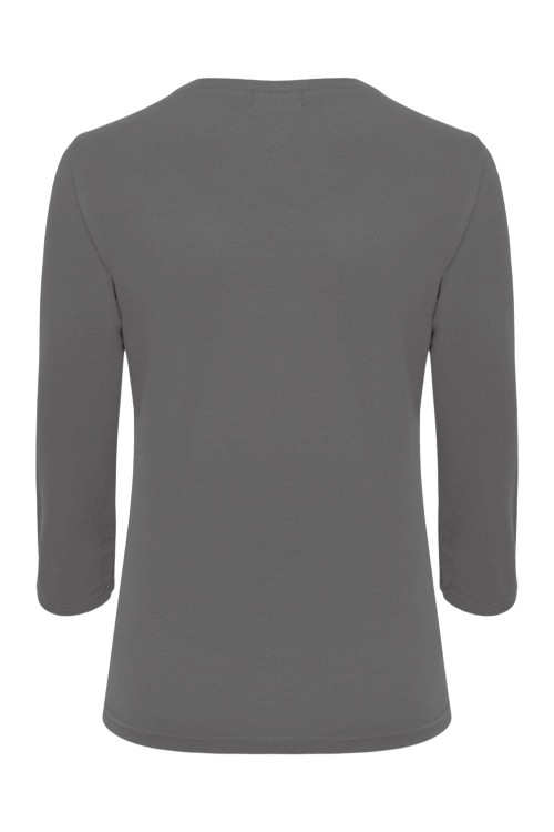 VERA z rękawami 3:4 Charcoal Gray tył.jpg