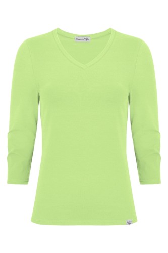 VERA z rękawami 3:4 Sap Green przód.jpg
