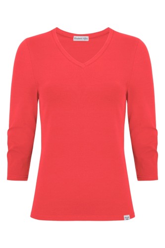 VERA z rękawami 3:4 Cayenne przód.jpg