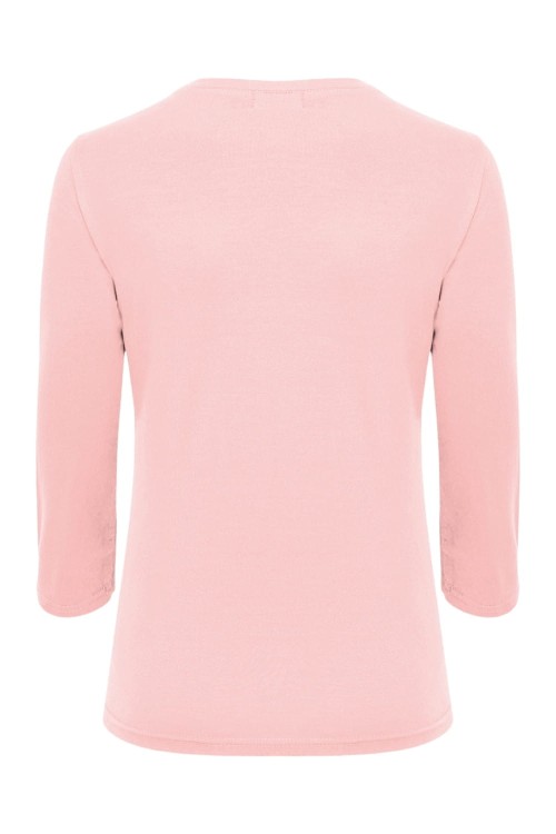 VERA z rękawami 3:4 Misty Rose tył.jpg