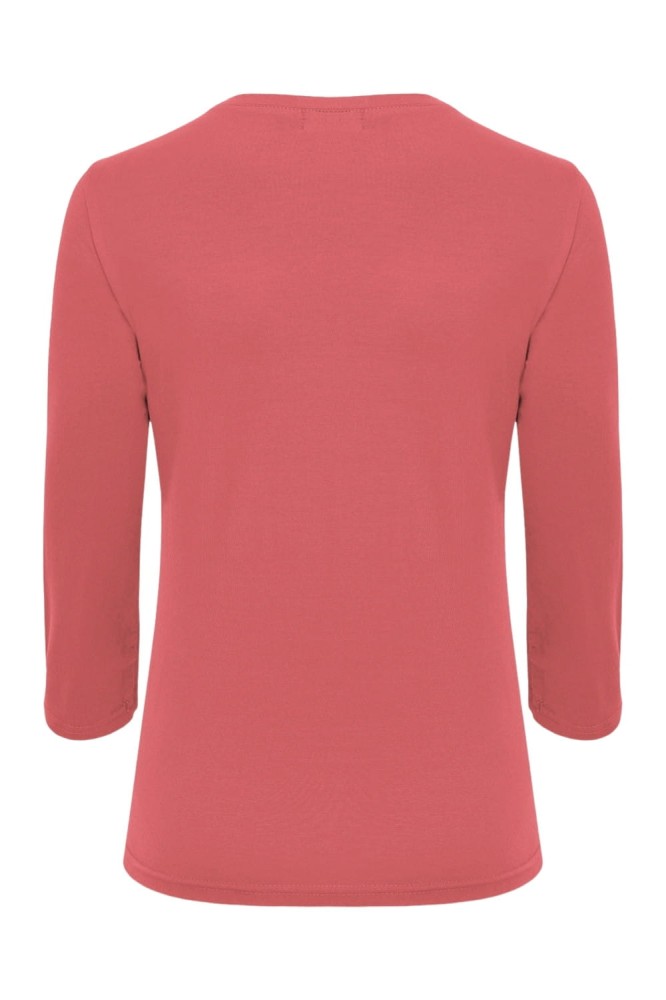 VERA z rękawami 3:4 Garnet Rose tył.jpg