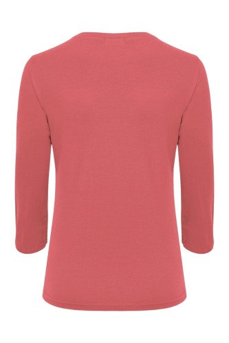 VERA z rękawami 3:4 Garnet Rose tył.jpg