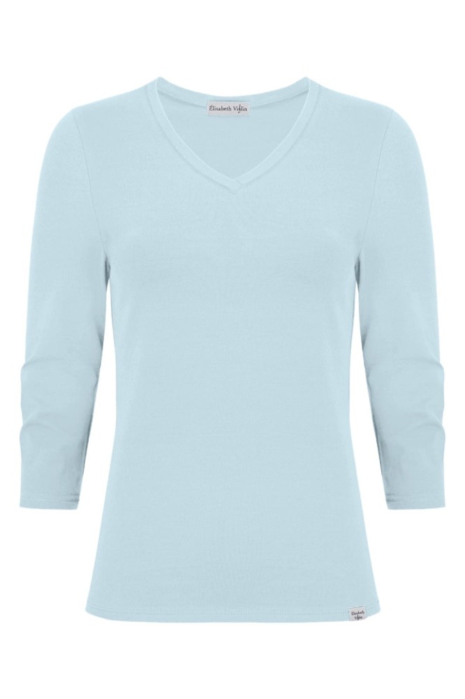 VERA z rękawami 3:4 Sterling Blue przód.jpg