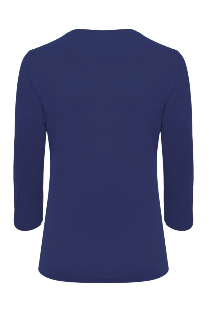 VERA z rękawami 3:4 Sodalite Blue tył.jpg