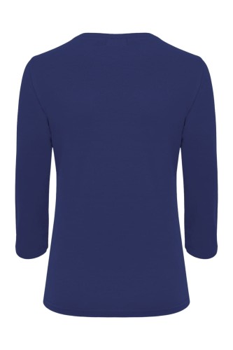 VERA z rękawami 3:4 Sodalite Blue tył.jpg