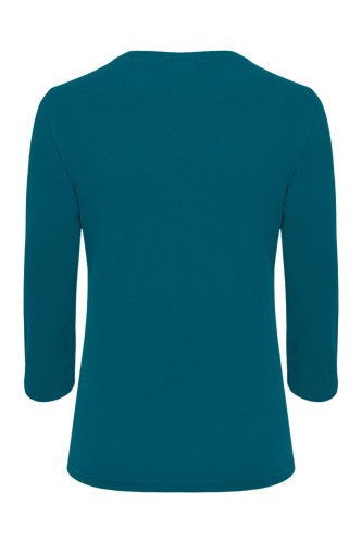 VERA z rękawami 3:4 Moroccan Blue tył.jpg
