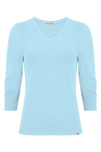 VERA z rękawami 3:4 Aquatic przód.jpg