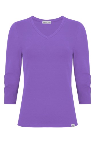 VERA z rękawami 3:4 Ultra Violet przód.jpg