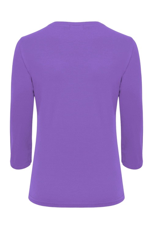 VERA z rękawami 3:4 Ultra Violet tył.jpg