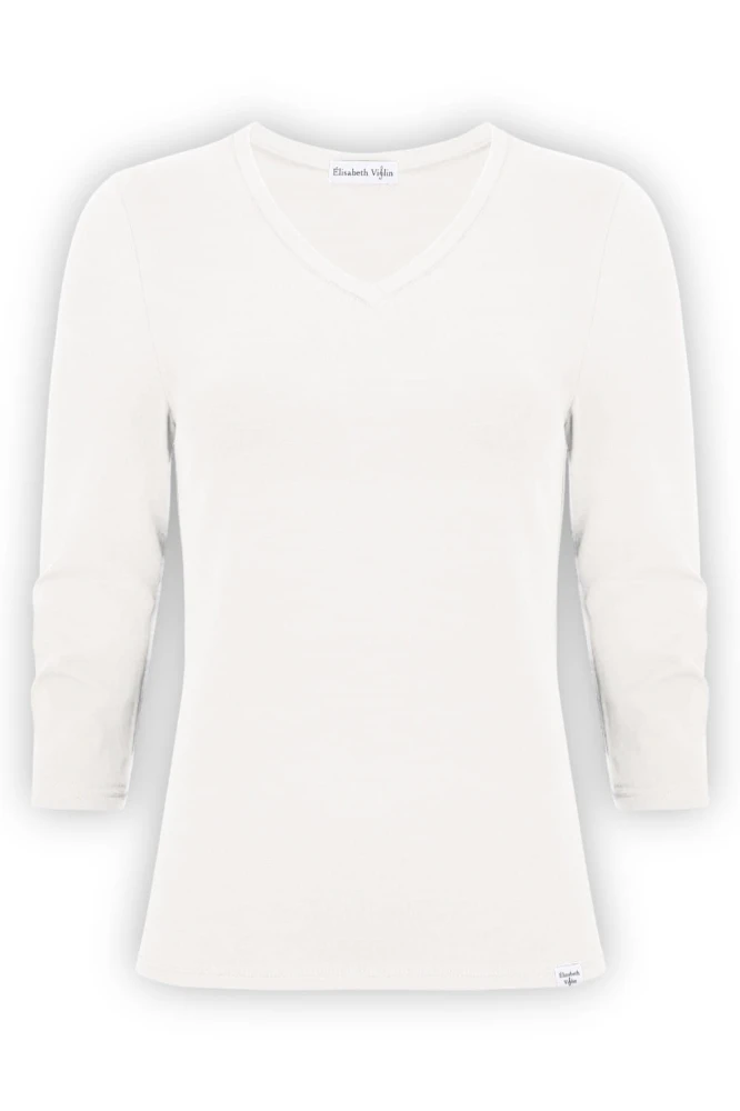 VERA z rękawami 3:4 Star White przód.jpg