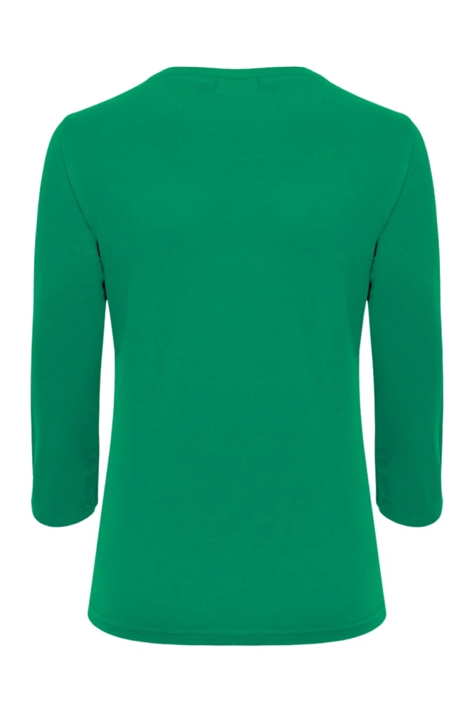 VERA z rękawami 3:4 Deep Green tył.jpg