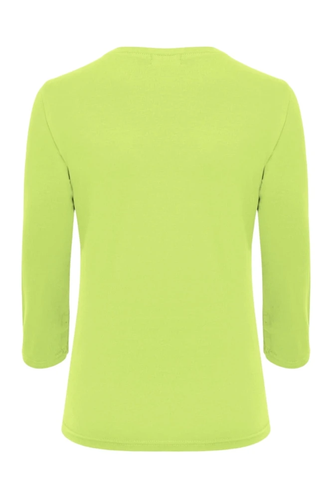 VERA z rękawami 3:4 Green Glow tył.jpg