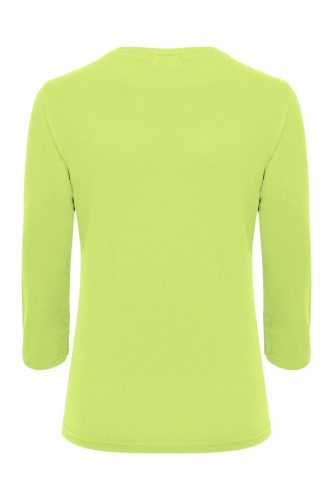 VERA z rękawami 3:4 Green Glow tył.jpg