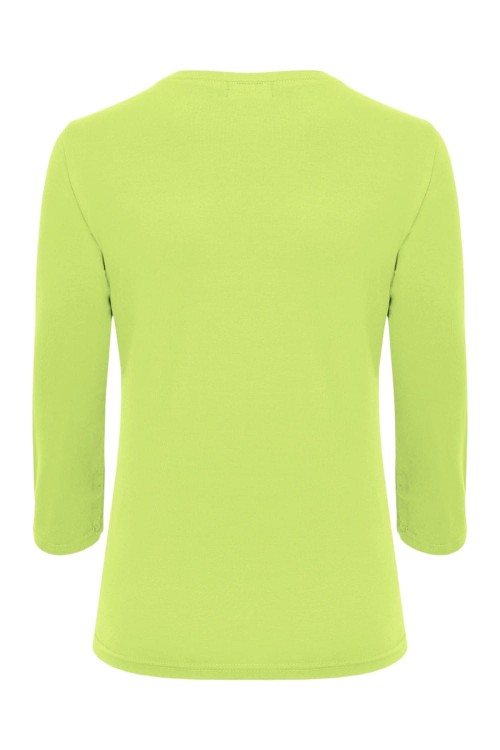 VERA z rękawami 3:4 Green Glow tył.jpg