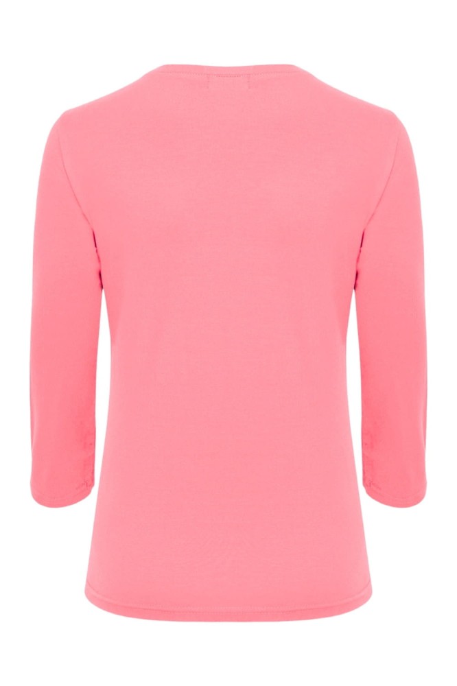 VERA z rękawami 3:4 Geranium Pink tył.jpg