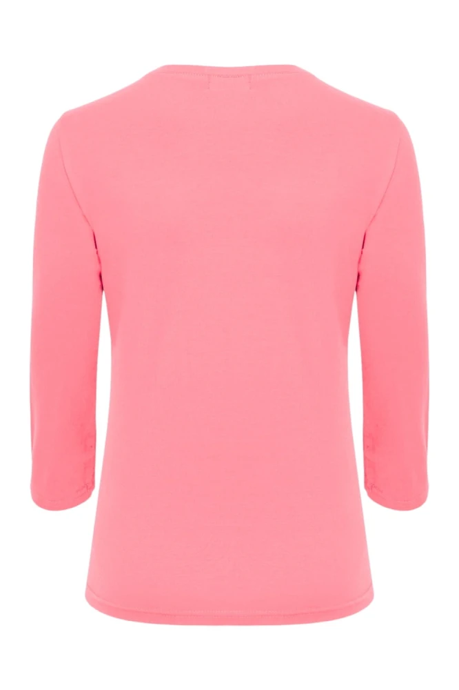 VERA z rękawami 3:4 Geranium Pink tył.jpg
