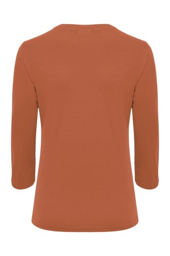 VERA z rękawami 3:4 Auburn tył.jpg