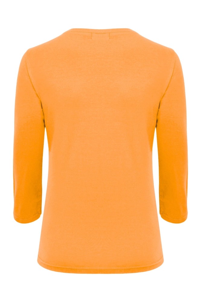 VERA z rękawami 3:4 Blazing Orange tył.jpg