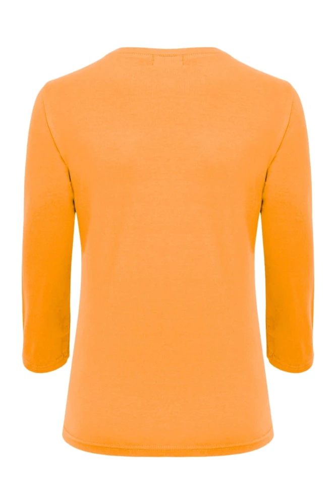 VERA z rękawami 3:4 Blazing Orange tył.jpg