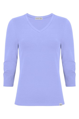 VERA z rękawami 3:4 Blue Bonnet przód.jpg