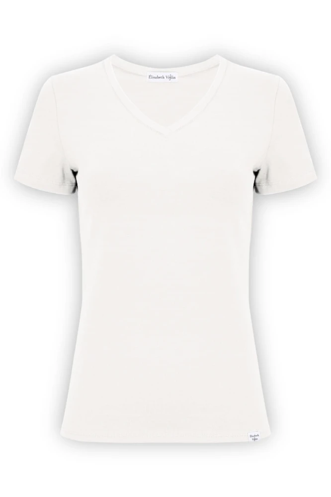 VERA z krótkimi rękawami Star White przód.jpg