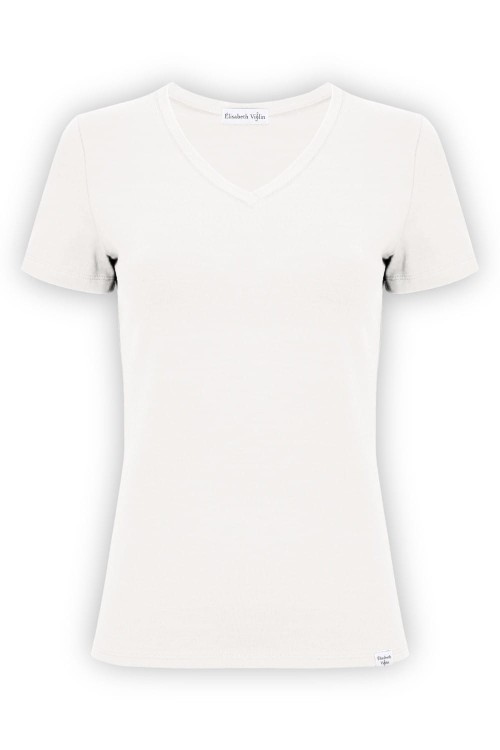 VERA z krótkimi rękawami Star White przód.jpg