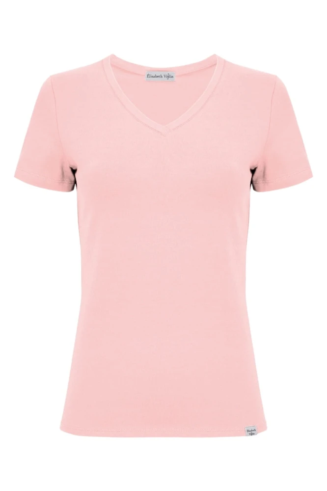 VERA z krótkimi rękawami Misty Rose przód.jpg