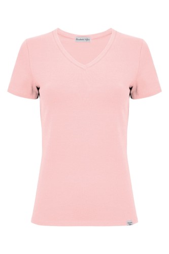 VERA z krótkimi rękawami Misty Rose przód.jpg