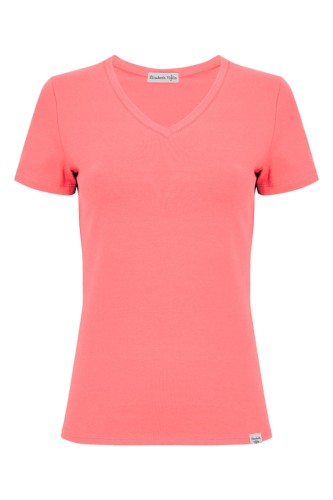 VERA z krótkimi rękawami Tea Rose przód.jpg