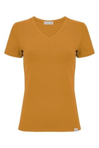 VERA z krótkimi rękawami Sudan Brown przód.jpg