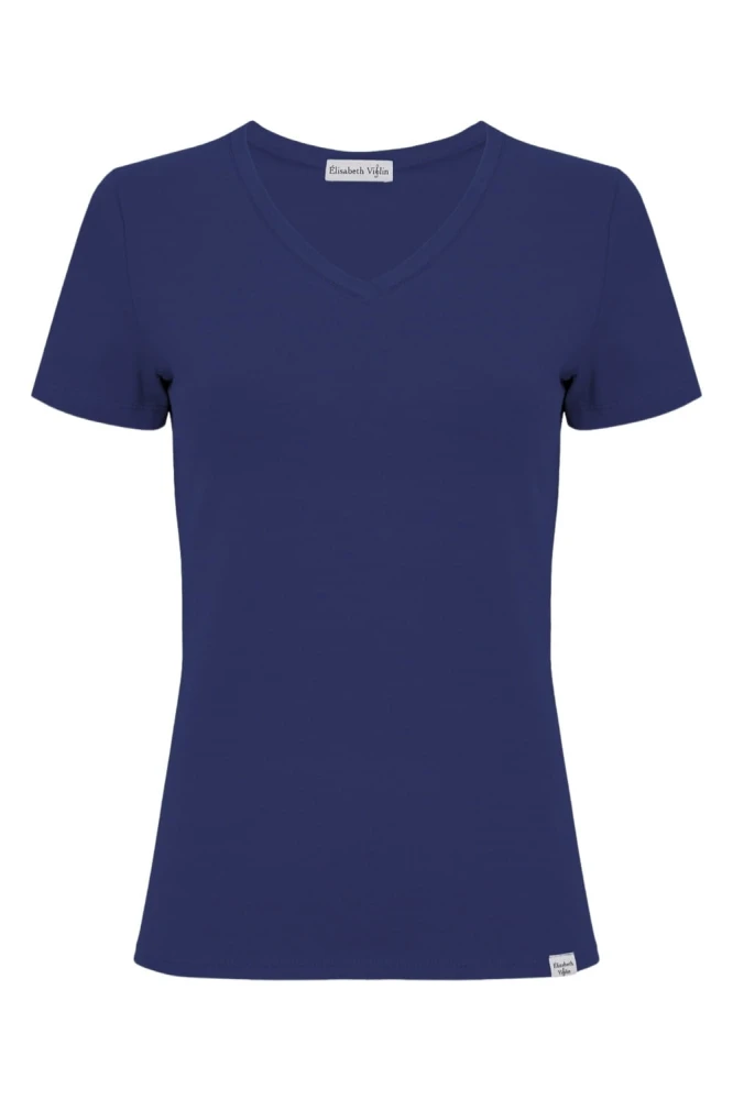 VERA z krótkimi rękawami Sodalite Blue przód.jpg