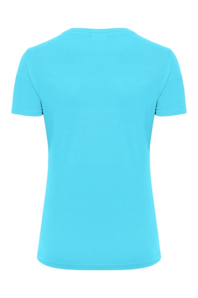 VERA z krótkimi rękawami Cyan Blue tył.jpg