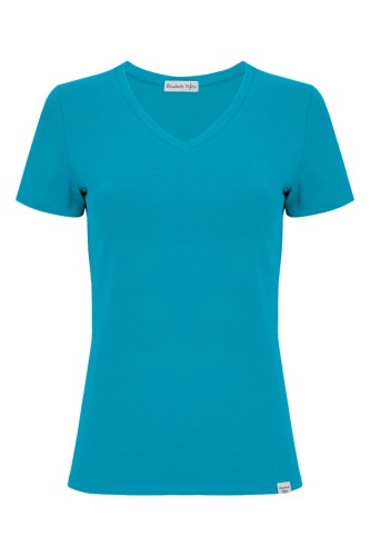 VERA z krótkimi rękawami Caribbean Sea przód.jpg