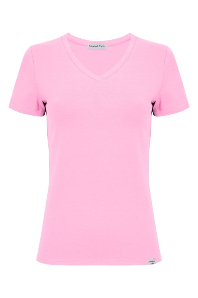 VERA z krótkimi rękawami Sea Pink przód.jpg