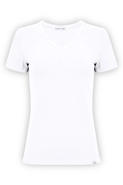 VERA z krótkimi rękawami Brilliant White przód.jpg