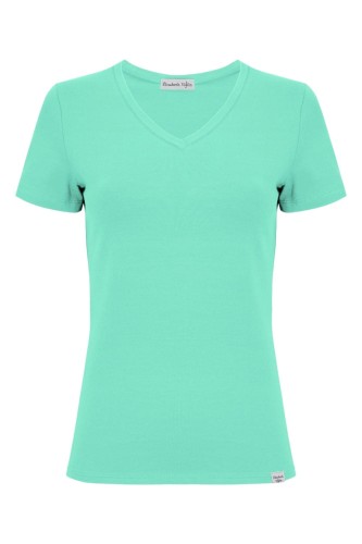 VERA z krótkimi rękawami Pool Blue przód.jpg