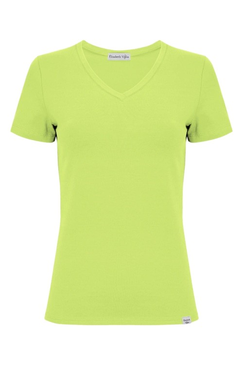 VERA z krótkimi rękawami Green Glow przód.jpg