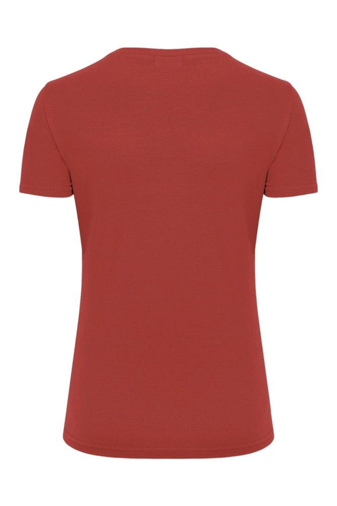 VERA z krótkimi rękawami Brick Red tył.jpg