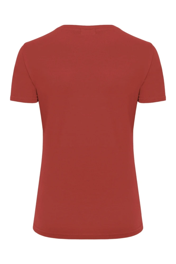 VERA z krótkimi rękawami Brick Red tył.jpg