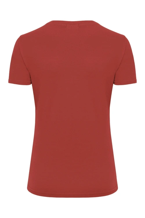 VERA z krótkimi rękawami Brick Red tył.jpg